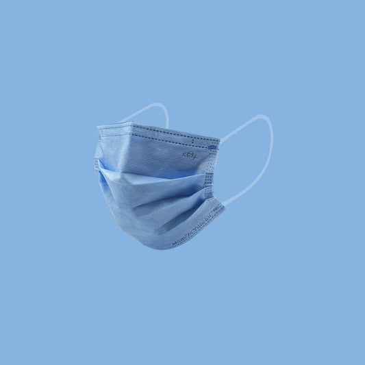 宏瑋_醫療平面口罩-滿版口罩-蔚藍海洋｜健康e學院