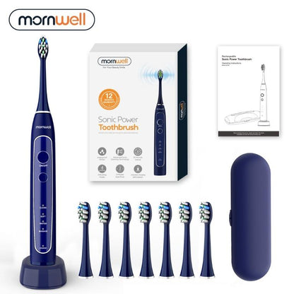 mornwell-超聲波電動牙刷刷頭-T901｜健康e學院